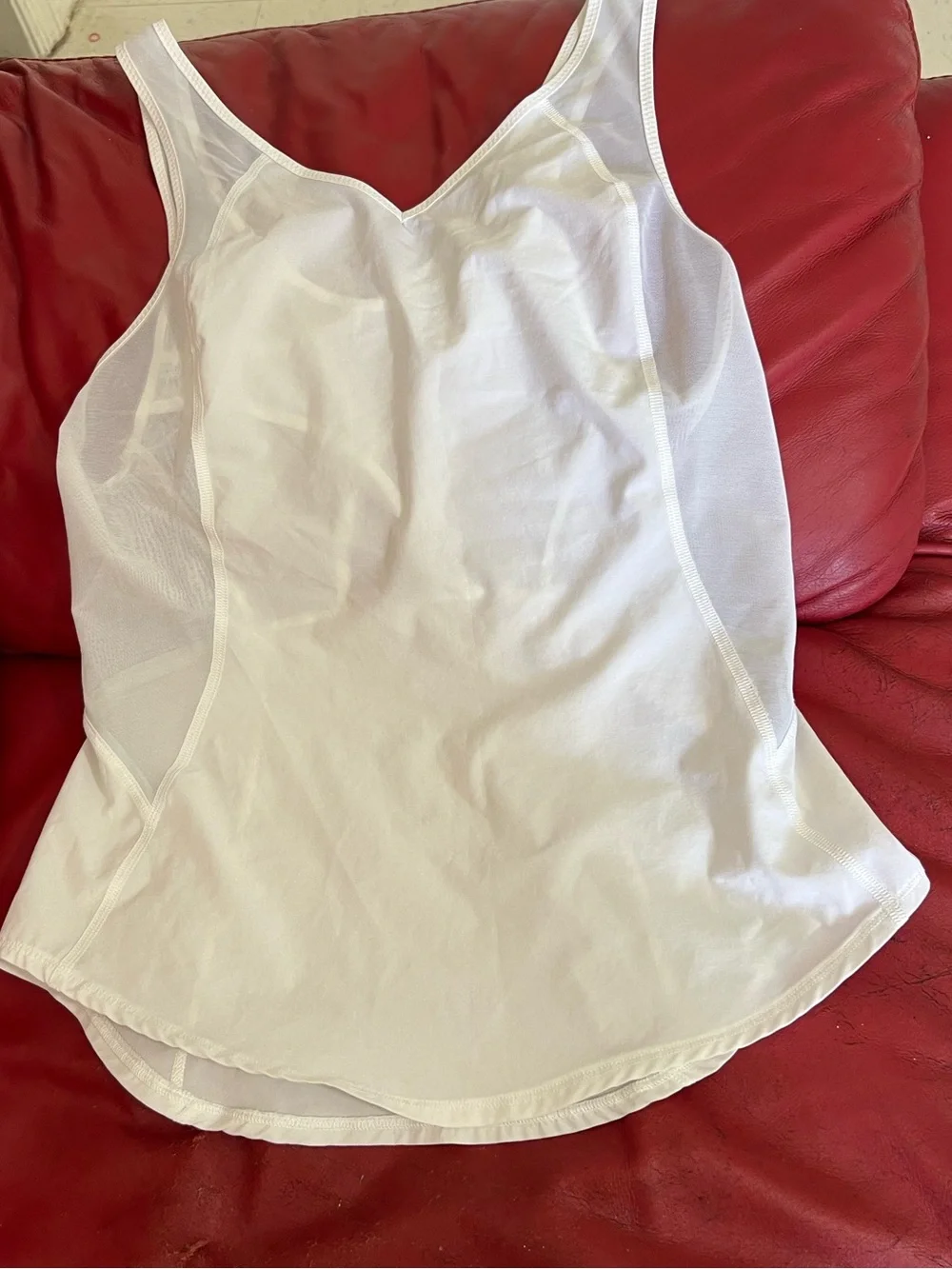 lululemon athletica green High-Rise Leggings with White Tank